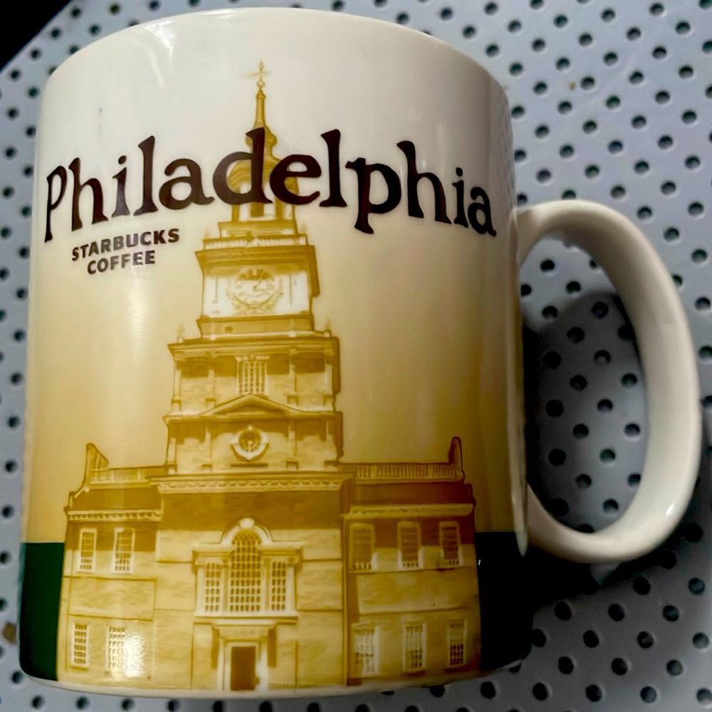 2009 Starbucks Collector Series Philadelphia Mug